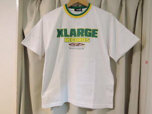 X-LARGE エクストララージ XLARGE KIDS ラインリブ 半ソデTシャツ ホワイト 140サイズ ZOZOTOWN 完売 人気品 送料 \230~値下げ！