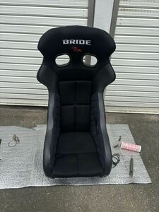 中古　BRIDE XERO CSブリッド フルバケットシート　フルバケ ヘッドガード　ZETA4