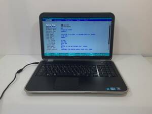 DELL Inspiron 7720 CORE i7 8GB NVIDIA BIOS確認ノートパソコンジャンク(160322