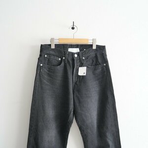 2022 / 未使用 / ES:S / CINCH BACK BAGGY JEANS(BLACK) / 22030450004330 / journal standard luxe購入品 / 2306-0588