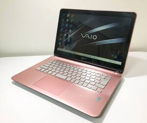 最新 office2024搭載 快適スペック！VAIO SONY SVF1431A1J i5-4200U メモリ8GB SSD2568 GB カメラ/タッチパネル Win11pro