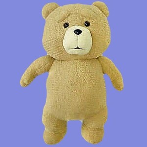 ZZ【ted テッド】ted2 ぬいぐるみ XL ノーマルver. 単品 タグ付き BIGぬいぐるみ 全高約46cm 立ち姿 クマ PW