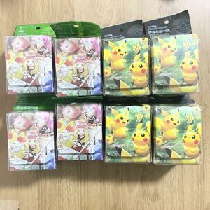 【新品】8個 ポケモンカード デッキケース まとめ売り 未開封