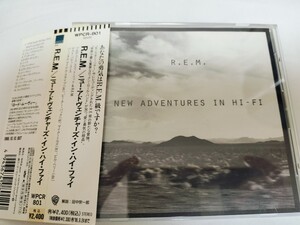 R.E.M. NEW ADVENTURES IN HI-FI CD