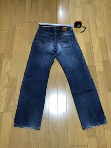 ★ （送料600円） リーバイス LEVI’S 503 ストレート W30 ジーンズ デニムパンツ クラッシュ加工 USED リーバイス503