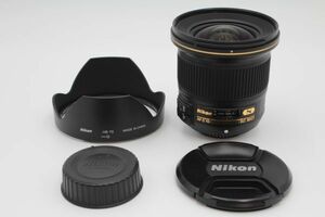 ■ほぼ新品■ Nikon AF-S NIKKOR 20mm F1.8G ED