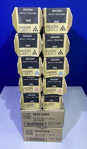 【越谷発】純正未使用品【RICOH】☆MP Pトナー C6003（K×4 C×2 M×2 Y×2）合計10本☆廃トナーボトル(IMC6000)２本付☆（35890）