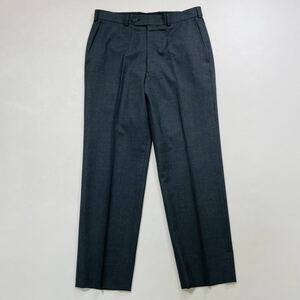 68 美品 Brooks Brothers ブルックスブラザーズ 346 スラックス パンツ サイズW33 ビジネス オフィス チャコールグレー メンズ 41123R