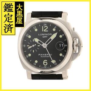 PANERAI　パネライ　ルミノール GMT　PAM00159　SS/革　メンズ　自動巻き　2148103699290【432】