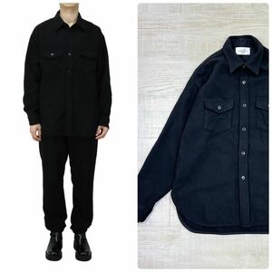 21aw 2021 UNUSED アンユーズド WOOL OVERSIZED WORK CPO SHIRT JACKET US2084 ウール オーバーサイズ ワークCPO シャツ ジャケット size 2