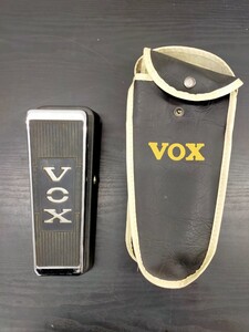 1円〜☆VOX V847 ワウペダル ギターエフェクター ボックス ヴォックス 音響機器 カバー付き