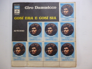 イタリア★LP未収録シングル ★Ciro Dammicco / Cosi Era E Cosi Sia　1972年：Mittente、 Italian Progressive Rock、メロトロンMellotron
