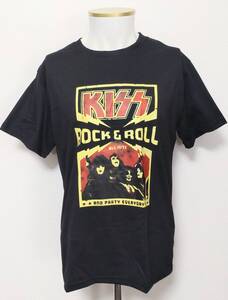 送料無料　【Lサイズ】キッス　KISS　ロックンロール　Tシャツ　半袖　ロックバンド　バンドTシャツ　ファンスマ