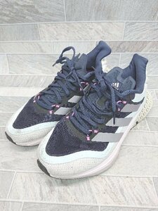 ◇ adidas アディダス 1Y3001 ローカット スニーカー シューズ サイズ24.0cm ネイビー マルチ レディース P