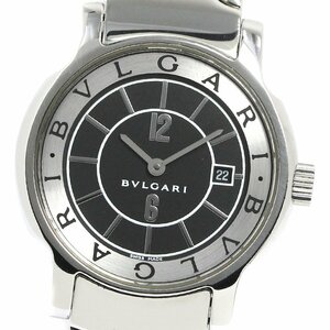 ブルガリ BVLGARI ST29S ソロテンポ デイト クォーツ レディース _756361