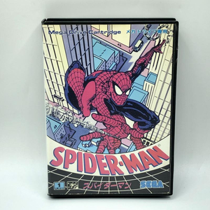 動作品 MD スパイダーマン SPIDER MAN セガ SEGA メガドライブ MEGA DRIVE G-4058 箱・説付 レア