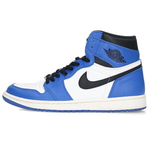 ナイキ スニーカー AIR JORDAN 1 RETRO HIGH OG GAME ROYAL 555088-403 28.5cm エア ジョーダン1レトロハイオージースニーカー 中古 BS99