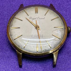 希少品! Royal Orient ロイヤル オリエント 19石 Jewelry NIVAFLEX ANTISHOCK 腕時計 ウォッチ watch R51789