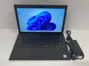 SONY VAIO Pro VJPG11C1IN/ Core i5-8250U 1.60GHz / 8GB / 256GB / windows 11Pro、動作確認済み