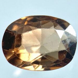 ☆天然ジルコン0.851ct☆O◎ 約6.2×4.7mm ルース 裸石 宝石 ジュエリー jewelry zircon BD3/BD3 w4 A56