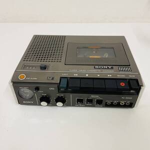 SONY　ソニー　TC-5000　通電確認　ラジカセ　カセットレコーダー　録音　THREE HEAD CASSETTE-CORDER　現状品　【3164】