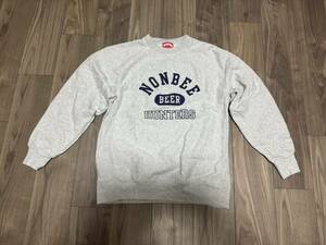 NONBEE BEER HUNTERS SWEAT ノンベー　スウェット　XL