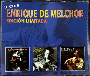 (C92H)☆CD3枚組/エンリケ・デ・メルチョール/Enrique De Melchor Edicion Limitada (La Noche Y El Dia/Cuchichi/Arco De Las Rosas)☆