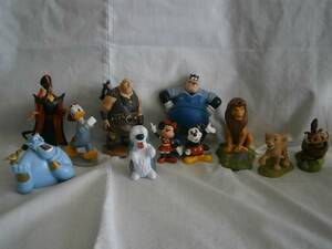 ディズニー　キャラクター　色々まとめて11点セット　ライオンキング、ミッキー、ミニー、アラジン　ほか