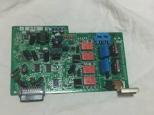 【送料無料ですが・・・訳アリのため980円即決出品！】saxaアナログ2回線用　PCB(2CO200)Assy！