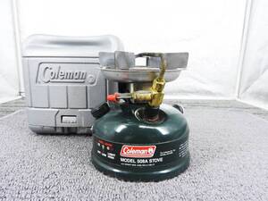 Coleman コールマン★MODEL 508A STOVE ガソリンストーブ ケース付き 1993年製 デットストック 着火確認済み★動作品「管理№NR3082」