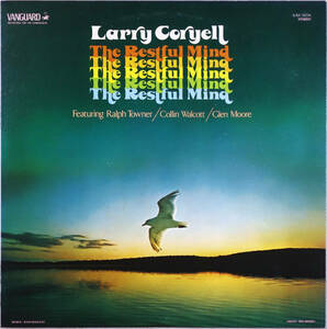 ◆LARRY CORYELL/THE RESTFUL MIND (JPN LP) -Ralph Towner, Collin Walcott, Glen Moore/Oregon
