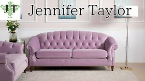 ジェニファーテイラー/JenniferTaylor 3人掛け ソファ Bernadette 36018SF-952 メーカー直送商品 設置込