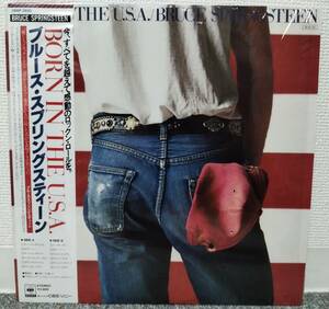 (LP) Bruce Springsteen Born In The U.S.A. CBS/Sony 28AP 2850 (1984), シュリンクラップで