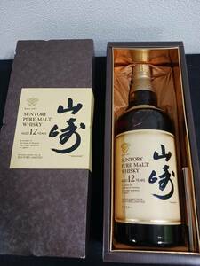 【東京都内限定発送】未開栓 山崎 12年 750ml