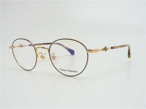 新品 ヴィヴィアン ウエストウッド メガネ 40-0001-01-47-② Vivienne Westwood 正規品 専用ケース付 人気モデル