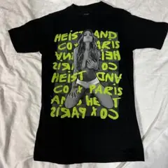 HEIST AND CO Tシャツ サイズS 黒 蛍光グリーン