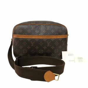 【1円～】ルイヴィトン LOUIS VUITTON バッグ ショルダーバッグ リポーターPM M45254 RI1174 モノグラム レザー ブラウン 中古