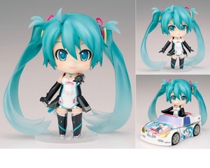 新品☆ ねんどろいど レーシングミク 2011ver. 個人スポンサー特典(グットスマイルカンパニー,巡音ルカ 鏡音リン,初音ミク,音街ウナ,心響) 