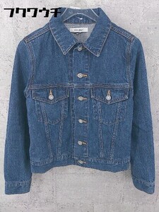 ◇ MOUSSY マウジー 長袖 Gジャン デニム ジャケット サイズ1 インディゴ レディース