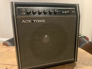 名品　ACE TONE 35w ギターアンプ　深いトレモロ、リバーブ　70年代