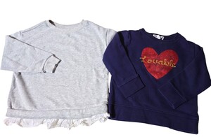 babyGAP GLOBAL WORK 長袖トレーナー 2点セット 110 ベビーギャップ グローバルワーク