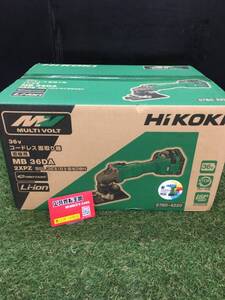 【未使用品】【0906】HiKOKI(ハイコーキ) 36vコードレス面取り機 [直線用](マルチ電池x2/充電器/ケース) MB36DA(2XPZ)　IT5XWE0VR7PF