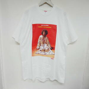 【1円】良好 国内正規 Supreme×Alice Coltrane アリスコルトレーン 24SS Satchidananda Tee プリントTシャツ White ホワイト 白 L