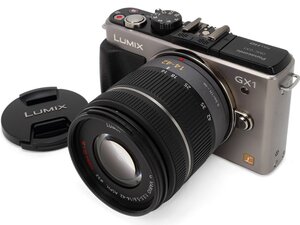 【Used】Panasonic LUMIX DMC-GX1 ブレードシルバー 14-42mm/F3.5-5.6 パナソニック ルミックス【及川質店】