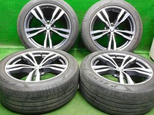 中古 ホイールタイヤ 4本 285/45R21 2020年製 1分山 BMW X7 G07 純正 ラジアル タイヤ ピレリ P-ZERO