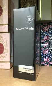 《送料無料》 モンタル ブラック ムスク オードパルファン 100ml ※未開封※ BLACK MUSK EDP #MUSC #アンバーグリス #サンダルウッド