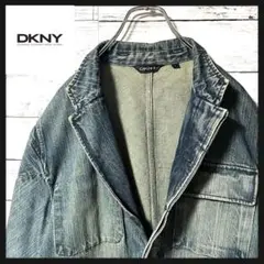 【お買い得商品】DKNY デニムジャケット　ビンテージ　L  A844