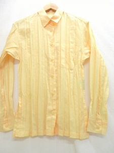 ISSEY MIYAKE イッセイミヤケ シャツ Shirt M MM01FJ021 ポリエステル100% PLEATS PLEASE プリーツプリーズ