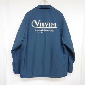 【1円】未使用 付属品完備 国内正規 visvim ビズビム 24SS COACH JKT JACKET コーチジャケット 0124105013017 シルク混 NAVY ネイビー 紺 3