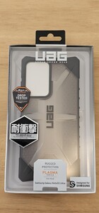 URBAN ARMOR GEAR (UAG) PLASMA カーボンファイバー Sumsung galaxy note20 ultra用　中古品　　耐衝撃ケース 